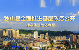獨(dú)山縣全面推進(jìn)基層政務(wù)公開<br />標(biāo)準(zhǔn)化規(guī)范化專題